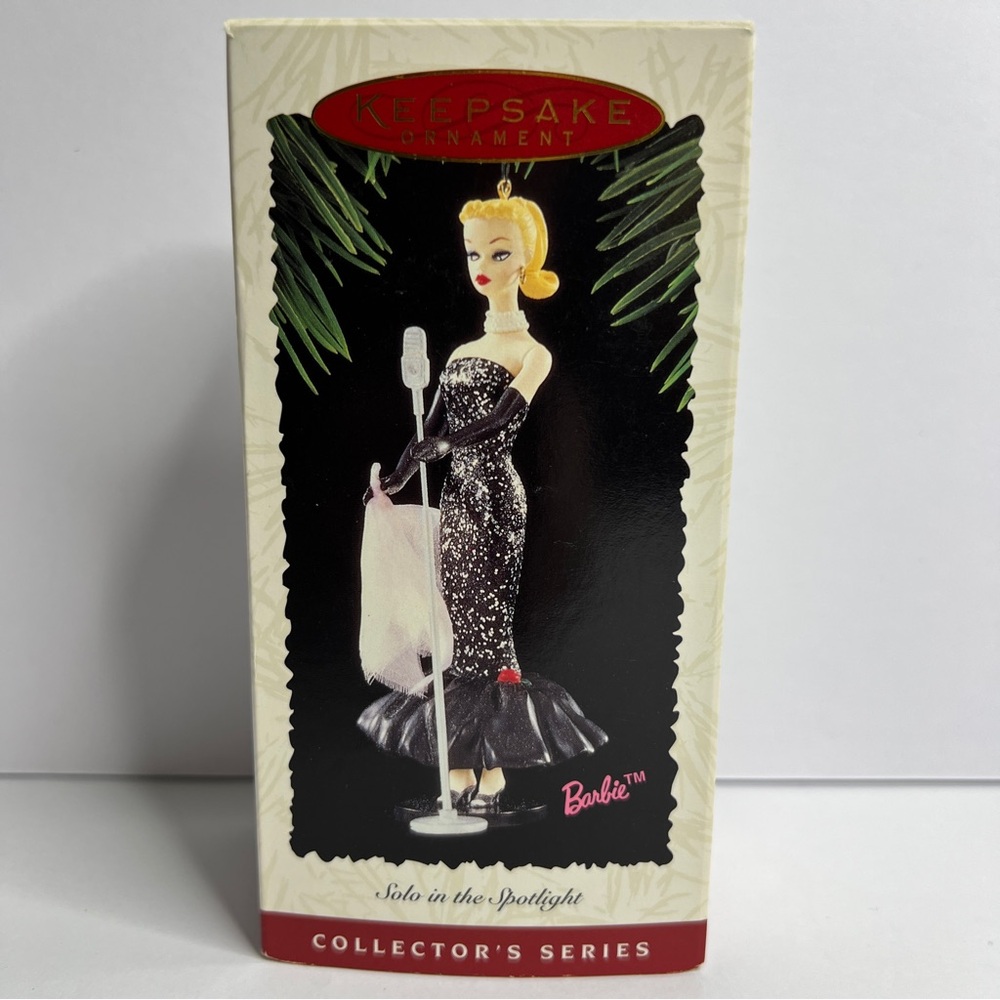 Hallmark Keepsake Ornament Barbie Solo in the Spotlight 1995 Second in Series